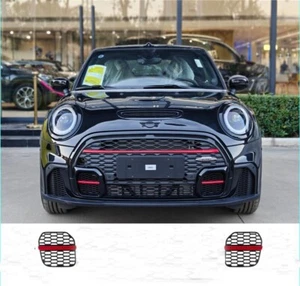 GRIGLIA RETE PER SPOILER FRENI PER MINI COOPER S F55 F56 F57 Cabrio JCW LCI - Foto 1 di 15