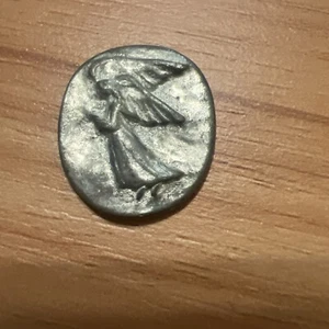 V+K Engel in meiner Tasche Münze Medaille Charm Zinn USA Schutzmedaille Guardian H00 - Bild 1 von 2