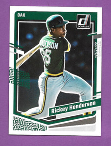 Rickey Henderson - 2023 Donruss #189 - Oakland Athletics