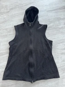 Womens Ibex Hooded Vest **no Tags!** Read & Look! VGUC Brown - Picture 1 of 5