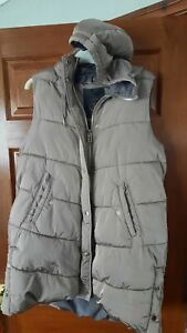 ladies bodywarmer from next.size 18.fawn colour.hardly worn