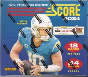 Paquete de 24 cajas al por menor selladas de fábrica de fútbol americano NFL Panini Score 2024 - Imagen 1 de 4