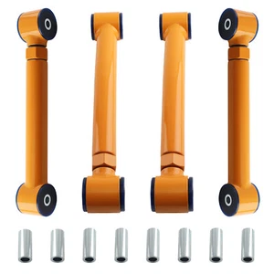 F & R Control Arms For Jeep Grand Cherokee ZJ 1993-1998 Wrangler TJ 1997-2006 - Picture 1 of 11