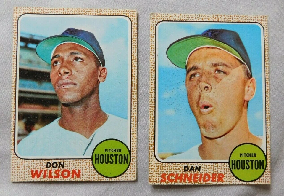 1968 Topps Houston Astros Baseball Pick one  - Image 1 of 1