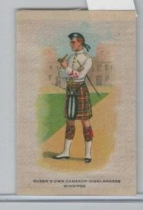 SC10 BAT Silk, Regimental Uniforms Canada, 1910, #7 Cameron Highlanders - Picture 1 of 1