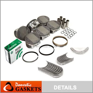 Pistons Bearings Rings Fit 03-08 Infiniti Nissan G35 Altima Murano 3.5 VQ35DE - Picture 1 of 9