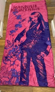 Sacco a pelo vintage Hannah Montana Disney bambino misura 30”x54” - Foto 1 di 4