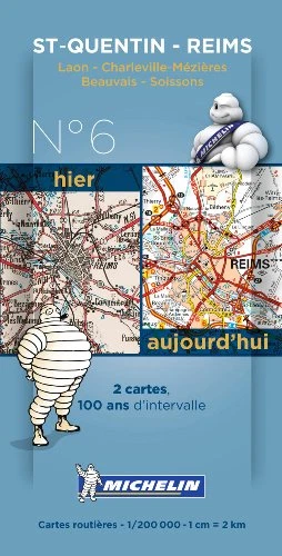 Saint Quentin - Reims Centernary Maps - Pack 006 (Michelin Historical Maps): 800 - Image 1 of 1