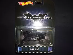 Hot Wheels Il Pipistrello Il Cavaliere Oscuro Rinasce BDT77-996K 1/64 - Foto 1 di 1