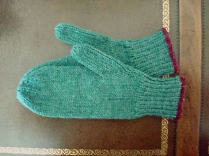 Handmade by Seller Strickhandschuhe Damen Wolle - Bild 1 von 1