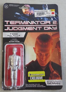 SEALED MOC 2015 TERMINATOR 2 JUDGEMENT DAY T1000 METAL FORM 3.75 FIGURE REACTION - Picture 1 of 2