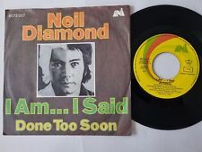 7" Single Neil Diamond - I am I said Vinyl Germany