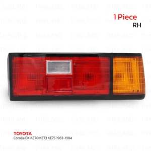 Fits Toyota Sedan Corolla DX KE70 73 KE76 1982 - 84 RH Tail Light Tail Lamp - Picture 1 of 9
