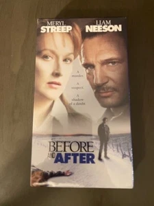 Before and After (VHS, 1996) Meryl Streep, Liam Neeson, New And Sealed!! - Picture 1 of 6