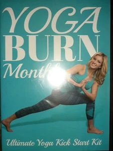 Yoga Burn Monthly: Ultimate Yoga Kick Start Kit (4 DVD Set) BRAND NEW Free Ship - Bild 1 von 2