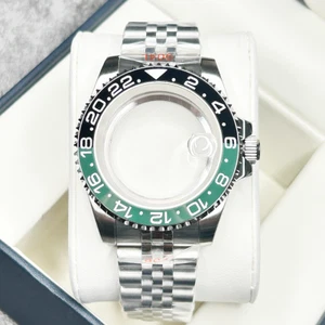 40mm gebürstete Uhrengehäuse 24 Stunden Keramiklünette für Nh35 Nh36 Automatikwerk - Bild 1 von 6