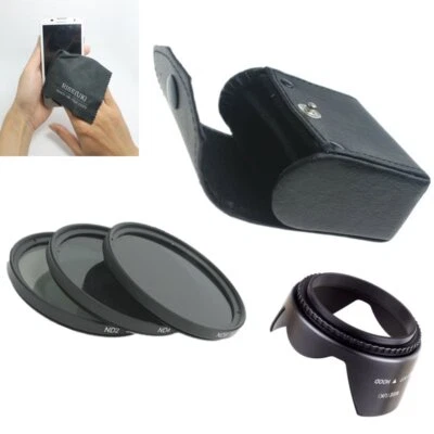 77MM ND Neutral Density Filter hood Set ND2 ND4 ND8 for Canon Nikon DSLR Lens - Image 1 of 4