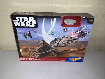 Playset Star Wars Hot Wheels : Évasion de Jakku esacape from Jaccu neuf en boite - Photo 1/2