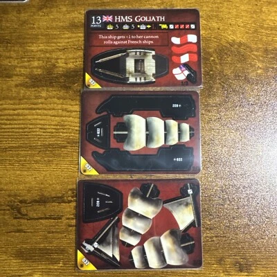 Piratas CSG HMS Goliath Unpunched CC-032 Ghost Ship Edition Foto 1 de 2