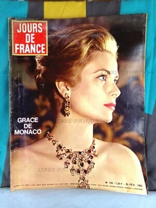 JOURS DE FRANCE N°536, 20 FÉVRIER 1965, GRACE DE MONACO - Picture 1 of 11