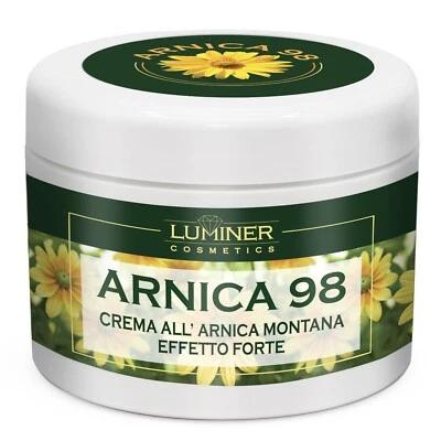 LUMINER COSMETICS Arnica per Cavalli Uso Umano 200ml, Crema Arnica Forte e Artiglio del Diavolo