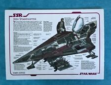 star wars prerelease 2023 SW01.SSR32 Jedi Starfighter Secret Rare