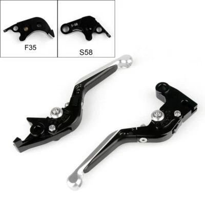 Adjustable Folding Extendable Brake Clutch Levers For Suzuki GSXR1000 750 600 #3 Foto 1 de 2