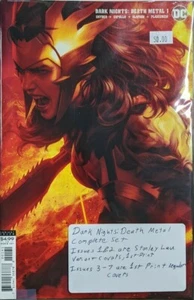 Dark Nights: Death Metal #1 2...7 (Komplettes DC Comics Set/ #1&2 Variant Covers) - Bild 1 von 2
