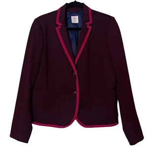 Gap The Academy Blazer Vampirrot Frauen 10 dunkelburgunder Karriere dunkle Akademie - Bild 1 von 13