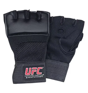 UFC MMA Gel Trainingshandschuhe S - M Schwarz Rot Neu - Bild 1 von 5