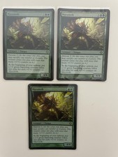 MTG 3X FOIL SHARDS OF ALARA MYCOLOTH NM MAGIC THE GATHERING RARE GREEN CREATURE