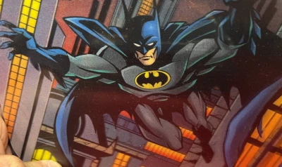 Vintage 1996 Batman DC Comics 3D Mouse Pad Computer Fellowes Warner Bros Store - Image 1 of 4