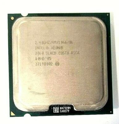 2.4GHz INTEL XEON 3060 SLACD 4MB LGA775 CPU  - Image 1 of 2