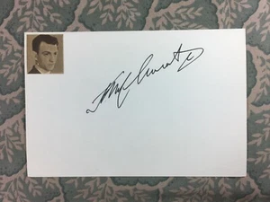 John Clements - Las cuatro plumas - Gandhi - South Riding - Autógrafo 1963 - Imagen 1 de 2