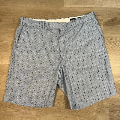 RLX Ralph Lauren Golf Shorts Mens 36 Light Blue Geo Print Stretch Performance - Image 1 of 4