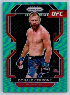 2022 Panini Prizm UFC Green Donald Cerrone /49 - Image 1 of 2