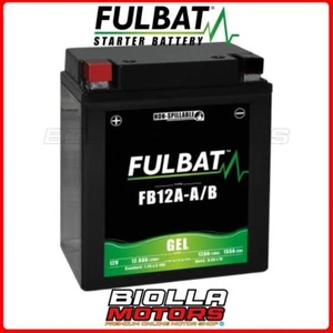 FB12A-A/B BATTERIA FULBAT GEL CAGIVA Aletta Rossa WSXT 125 125 1984 YB12A-A/B 42 - Foto 1 di 5