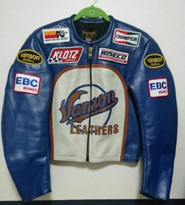 VANSON Motorcycle Single Riders Jacket Special order color US Including tariff - Image 1 of 4