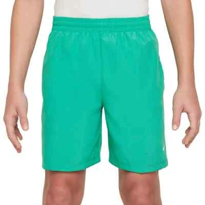 Nike Dri-FIT Multi Woven Shorts Training Stadium Green Boys Size XS DX5382-335 - Picture 1 of 7