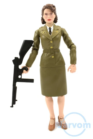 Marvel Legends 6" Inch 80 2-Pack Captain America Peggy Carter Loose Complete Cover