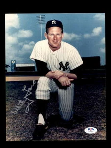 Whitey Ford PSA DNA Coa Hand Signed 8x10 Photo Yankees Autographed - Picture 1 of 3