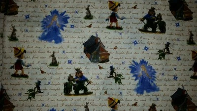 CENEFA VENTANA FORRADA CORTINA 42 X 12 DISNEY PINOCHO TÍTERE MINY GEPPETTO Foto 1 de 4