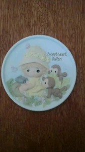 Precious Moments seltenes handsigniertes Sweetheart Safari Medaillon  - Bild 1 von 7