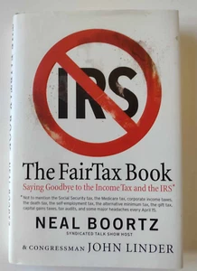 'The Fair Tax Book- Saying Goodbye to the Income Tax and the IRS' - CD included - Bild 1 von 8