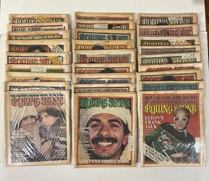 1976 Rolling Stone Magazine complete 27 issues #203-#229 Very Good to Excellent - Picture 1 of 24