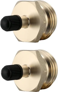 Bleifreier Wohnmobil Messing Ausblasstecker zur Überwinterung und Entwinterung - Effecti - Bild 1 von 5