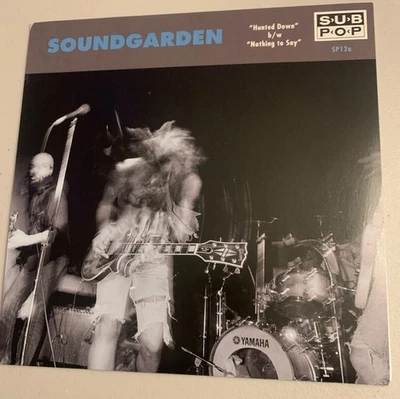 Soundgarden Hunted Down / Nothing To Say 7" Orange Vinyl 2010 Record Store Day - Image 1 of 4