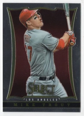 2013 Panini Select Mike Trout Los Angeles Angels #22 - Image 1 of 2