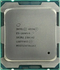 Intel Xeon E5-2690 V4 2.6 GHz 14 cores 9.6 GT/s QPI (SR2N2) Socket 2011-3 CPU - Picture 1 of 4