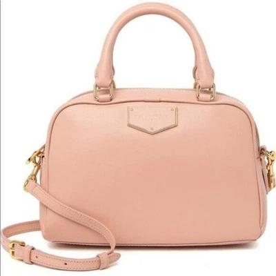 Mini Cartera de Cuero Marc Jacobs Voyager, Cuero Italiano de Lujo, Rosa, Nueva con Etiquetas Foto 1 de 4